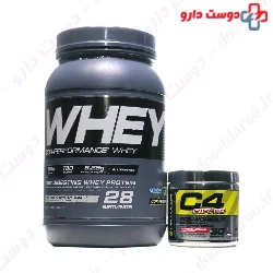 Whey Protein Cor Performance and C4 Ripped Pack 8 Cellucor