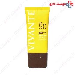 Vivante Tinted Sun Screen Oil Free SPF50 Cream