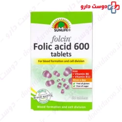 Sun Life Folcin Folic Acid 60 Tablet