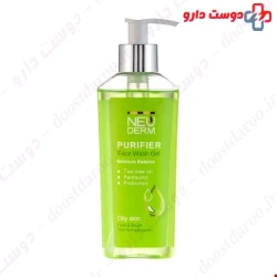 Neuderm face wash gel for oily skin 200 ml