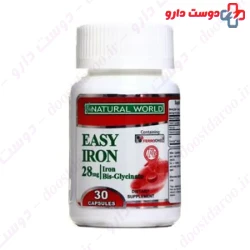 Natural World Easy Iron 30 Capsule