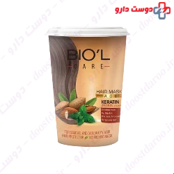 Biol Hair Mask Almonds and mint 500 ml