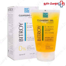 Bitroy Cleansing Gel Containing Vitamin C Suitable for normal to oily skin 150 ml