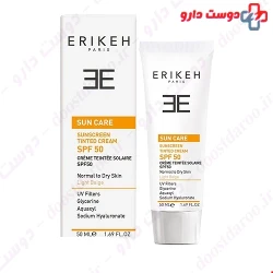 Erikeh Sunscreen Creme SPF50 Suitable for normal and dry skin 50 ml