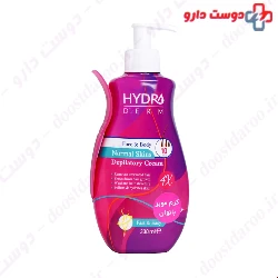 Hydroderm Face And Body Depilatory Cream Normal Skins for Women 330 Ml