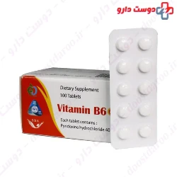 Simorgh Darou Vitamin B6 100 Tablets