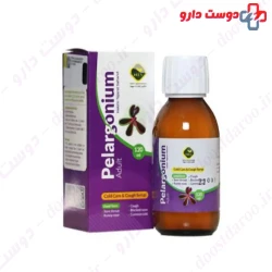 Pelargonium Hakim Tejarat Sahand 120ml Syrup