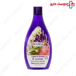 Adra Lutos And Orchid Shower Cream ۴۰۰ Ml