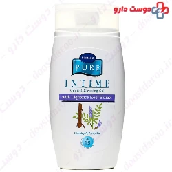 Genital Cleaning Gel With Liquorice Root Extract Pure Intime