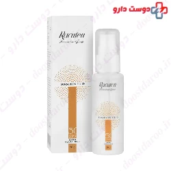 Fluid SPF50 Natural Beige Sunscreen Racuten