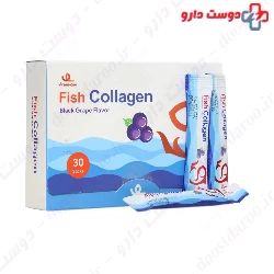 Vitamin Life Fish Collagen Black Grape Flavour 30Sasha