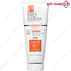 Sunscreen Moisturizing Cream For Normal To Dry Skin SPF60 ProDerma