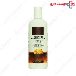 Keratin Hair Protection For Curly And Frizzy Hair Shampoo Fabregas