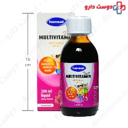 Hansal By Sanotact Junior Multi Vitamin Syrup 200 Ml 