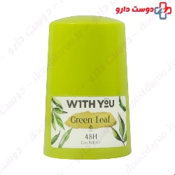 With you Deo Roll on Green Leaf 50 Ml