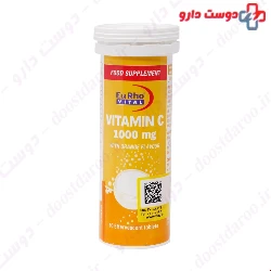 Eurho Vital Vitamin C 1000 mg 10 Effervescent Tablets