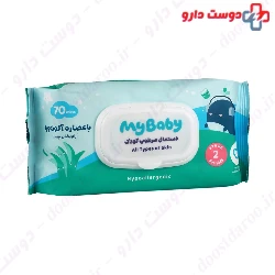 Canvas Baby Cleaning Wipes Containing Aloe Vera Extract 60 Pcs