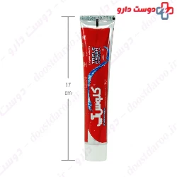 Ever Fresh Red Hot Toothpaste Closeup