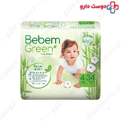 Bebem New Size 4 Pack of 34 Diaper