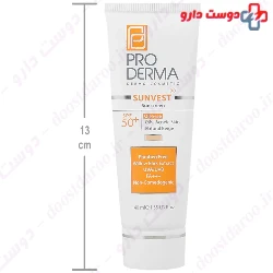 Sunvest Sunscreen Cream Oil Free For Oily Skin SPF50 ProDerma