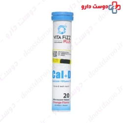 Vita Fizz Plus Cal and D 20 Tablet