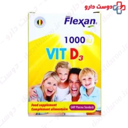 Felax Vitamin D3 1000 Mg 60 Softgel