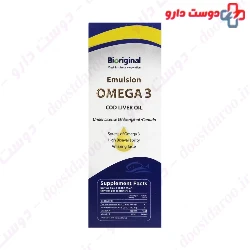 Emulsion Omega3 Cod Liver Oil Bioriginal