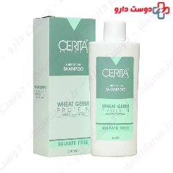 Anti Hair Loss Wheat Germ Shampoo Sulfate Free Cerita