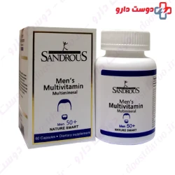 Sandrous Mens Multivitamin Multimineral Over 50 Old Capsule