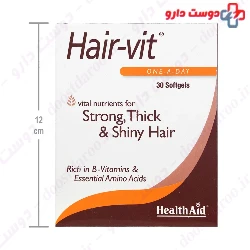 Health Aid Hair-Vit 30 Capsule