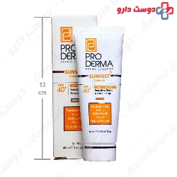 Physical Sunblock Cream SPF40 Sunvest ProDerma