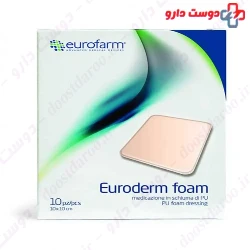 eurofarm euroderm 10*10 cm foam