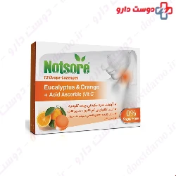 Notsore Cold Sugar Free Sucking Candy 12 Pcs