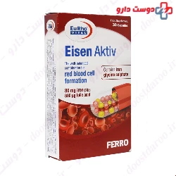 Eurhovital Eisen Aktiv 30 Capsules