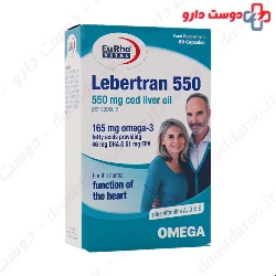 Eurhovital Lebertran 550 60 Capsules