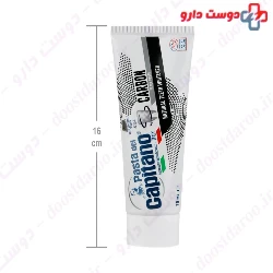 Carbon Toothpuste Pasta Del Capitano