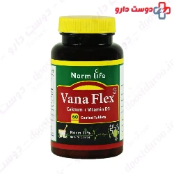 Norm Life Vana Flex Calcium + Vitamin D3 60 Tablets