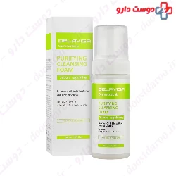 Purifying Cleansing Foam Sebum regulating Delaviga