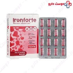 Pharmed Salamat Sina Ironforte 32 capsules
