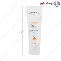 Sunscreen Cream SPF50 For Normal And Oily Skin Liporex