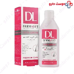 Dermalift Vita-Grow Anti Hair Loss For Dry & Damaged Hair 200 ml Shampoo