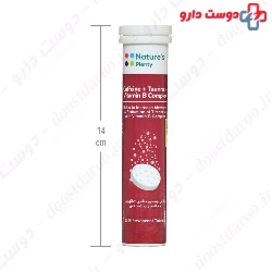 Natures Plenty Caffeine and Taurine and Vitamin B Complex 20 Effervescent Tablets