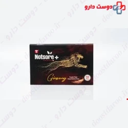 Notsore chewing gum with Ginseng 10Pcs