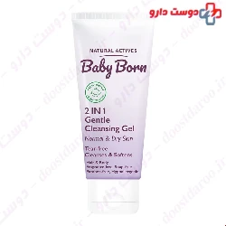 Baby Born 2 In 1 Gentle Cleansing Gel Normal & Dry Skin 150 Ml