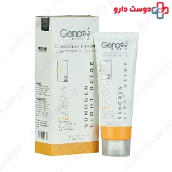 Sun Gen Sunscreen Cream SPF50 For Oily Skin Geno Biotic