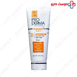 Physical Sunblock Cream SPF40 Sunvest ProDerma