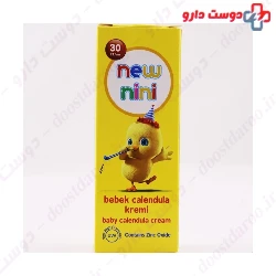 New nini Cream Containing Calendula Extract 30 Ml