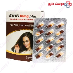 Hegmatan Daru Gharb Zink 10 Mg Plus Vitamin B Complex Plus Vitamin C 45 Capsule