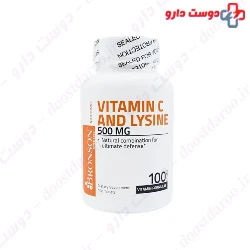 Bronson Vitamin c and Leysin 500mg Tab