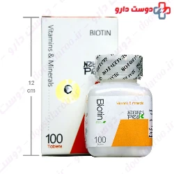 Biotin 100 Tablets Natures Peak